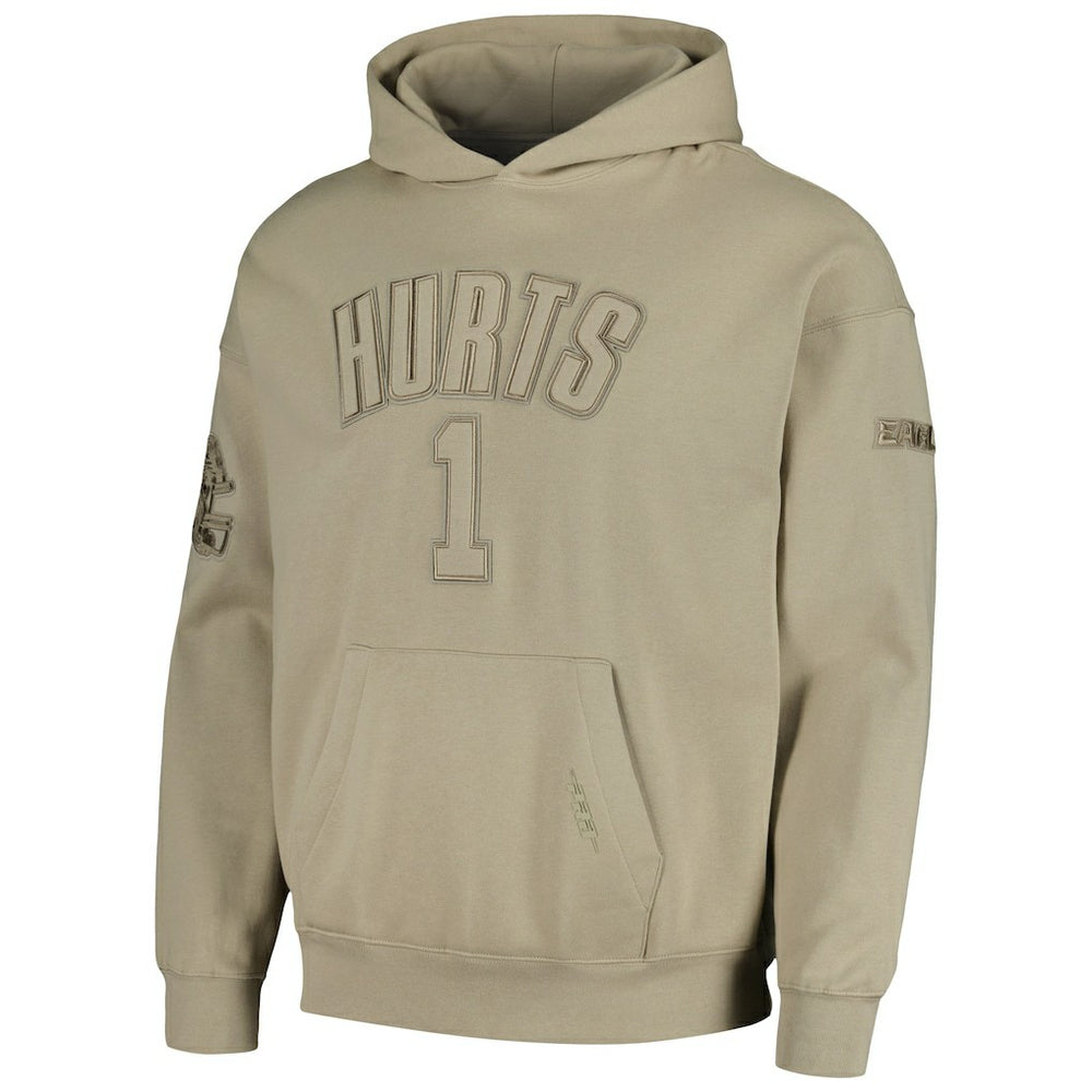 Jalen Hurts  Pro Standard Player Name & Number Pullover Hoodie - Philadelphia Eagles Hoodies