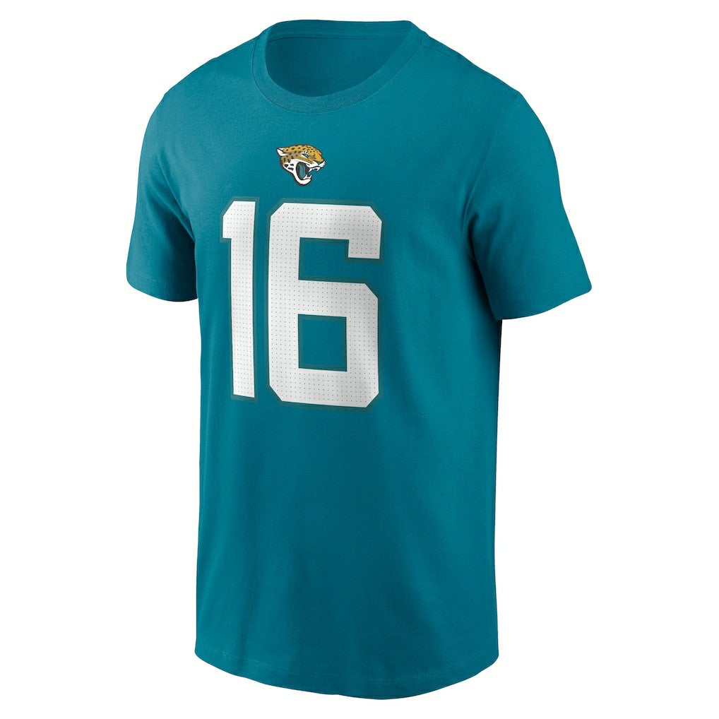 Trevor Lawrence  Player Name & Number T-Shirt - Jacksonville Jaguars T-shirts