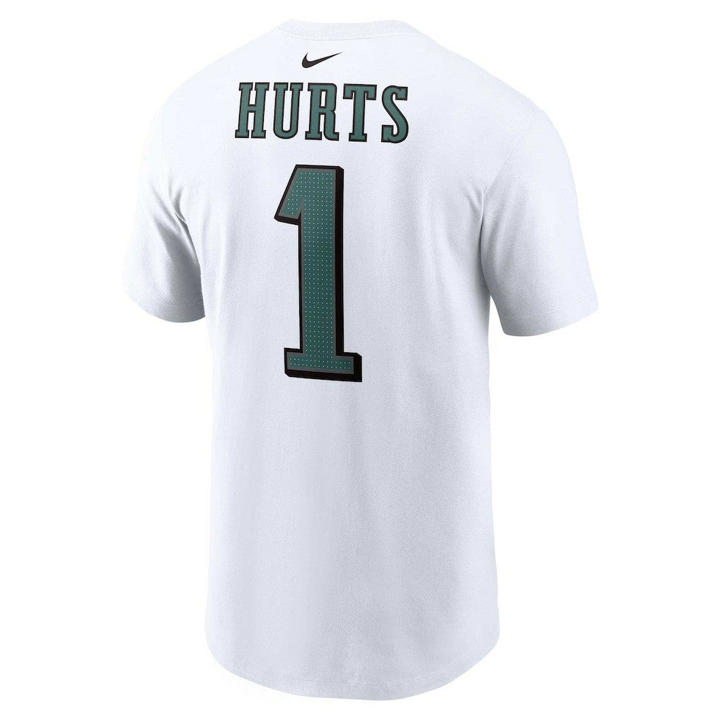 Jalen Hurts  Player Name & Number T-Shirt - Philadelphia Eagles T-shirts