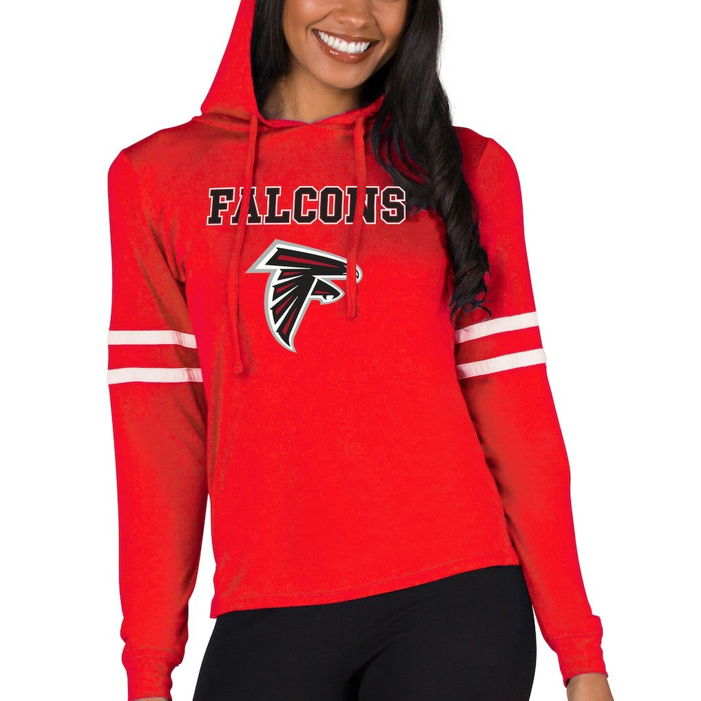 Concepts Sport Women's Marathon Lightweight Lounge Pullover Hoodie - Atlanta Falcons Hoodies