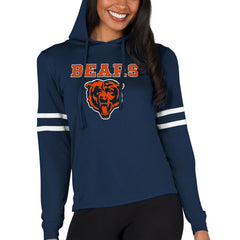 Concepts Sport Women's Marathon Lightweight Lounge Pullover Hoodie - Chicago Bears Hoodies
