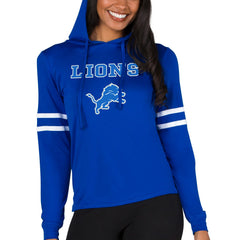 Concepts Sport Women's Marathon Lightweight Lounge Pullover Hoodie - Detroit Lions Hoodies