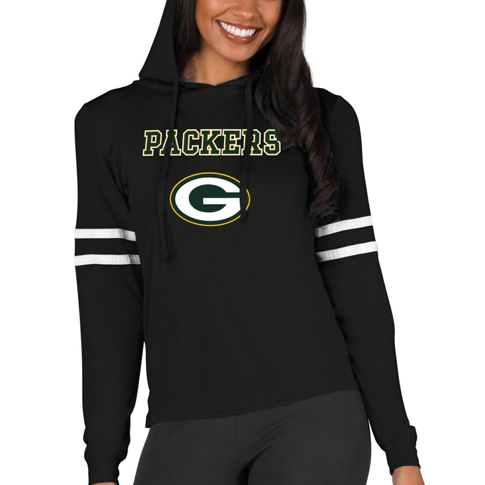 Concepts Sport Women's Marathon Lightweight Lounge Pullover Hoodie - Green Bay Packers Hoodies