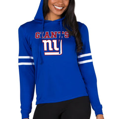Concepts Sport Women's Marathon Lightweight Lounge Pullover Hoodie - New York Giants Hoodies