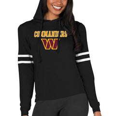Concepts Sport Women's Marathon Lightweight Lounge Pullover Hoodie - Washington Commanders Hoodies