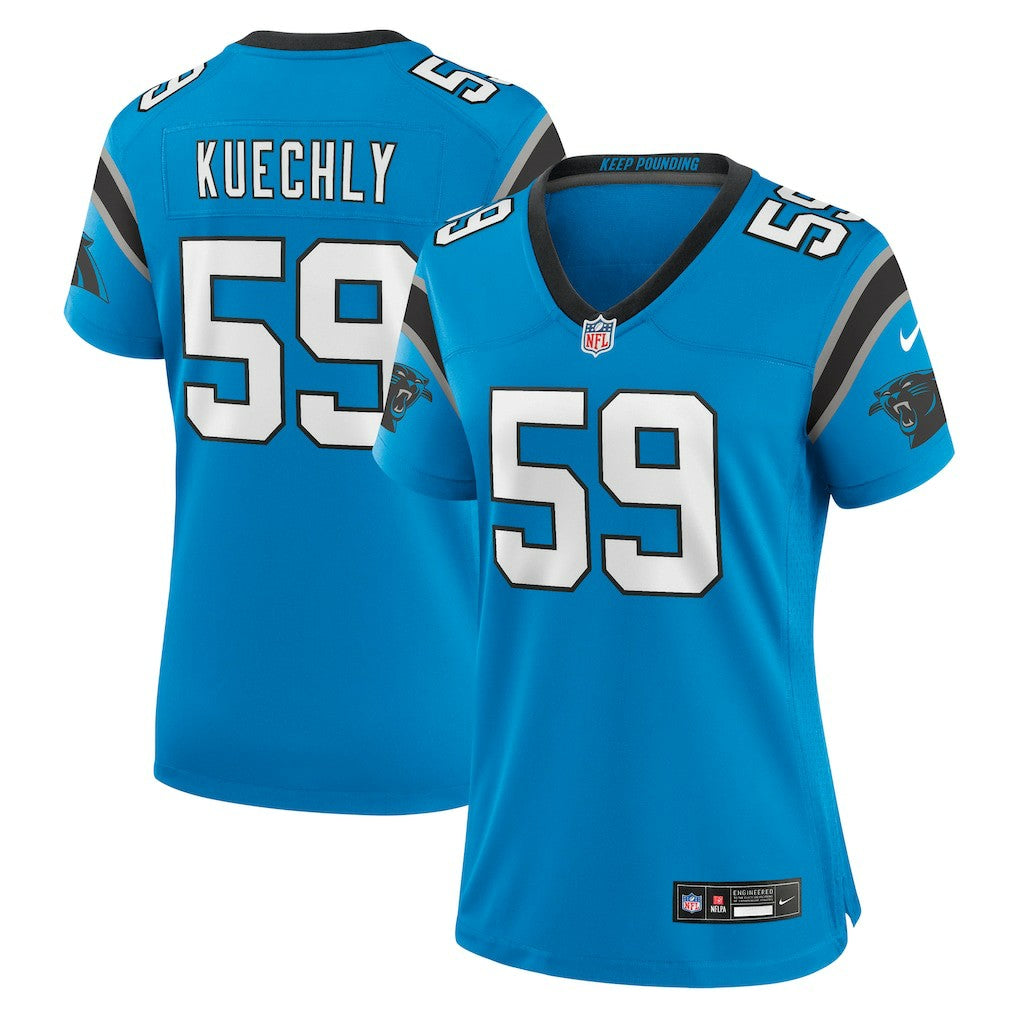 Luke Kuechly  Women's Retired Player Game Jersey - Carolina Panthers Jerseys