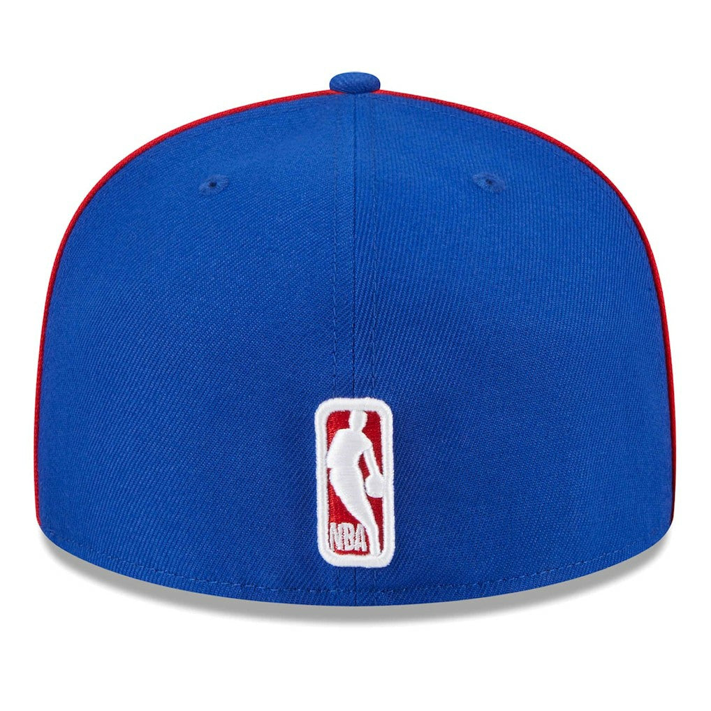New Era Philadelphia 76ers Piped & Flocked 59Fifty Fitted Hat