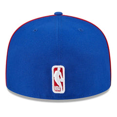 New Era Philadelphia 76ers Piped & Flocked 59Fifty Fitted Hat