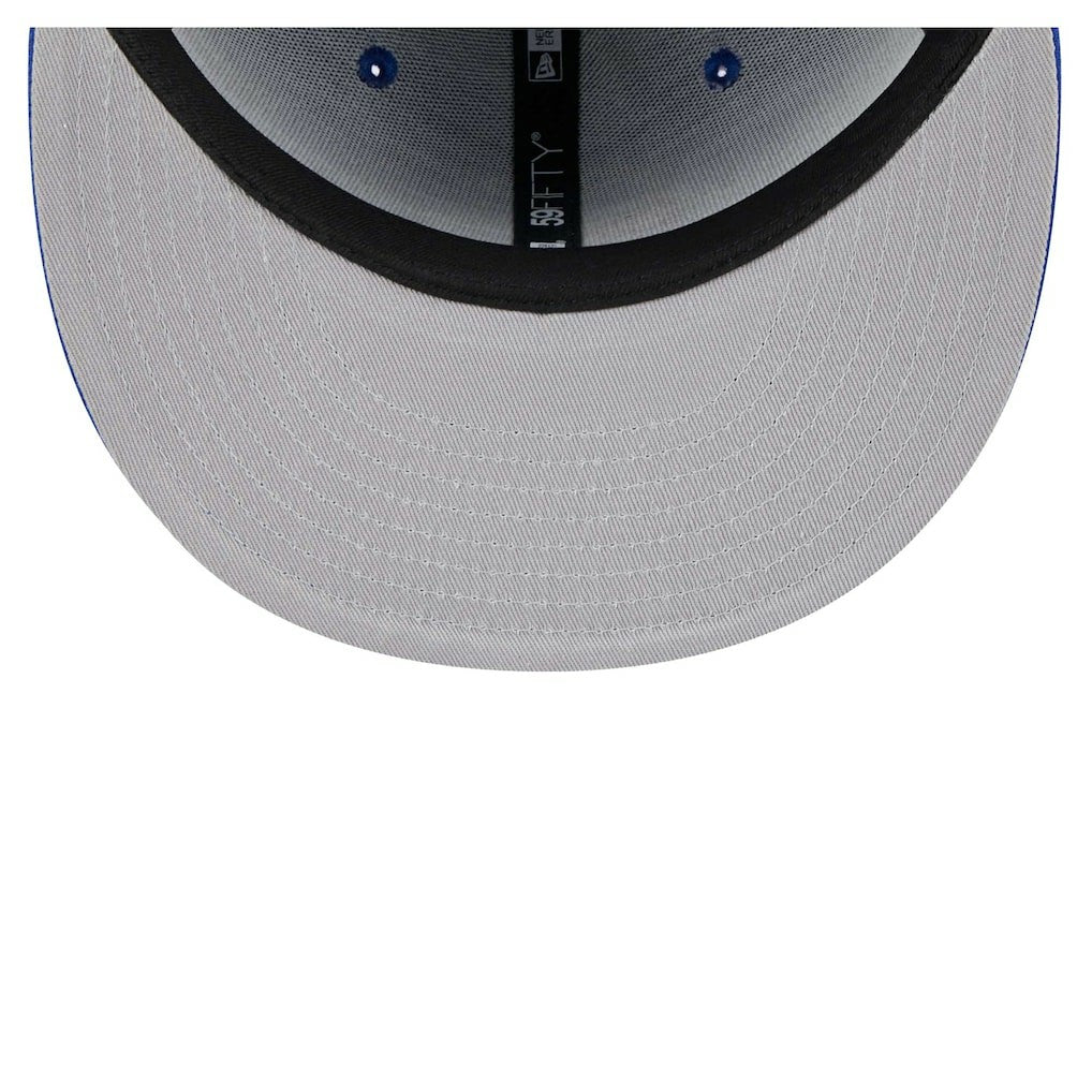 New Era Philadelphia 76ers Piped & Flocked 59Fifty Fitted Hat