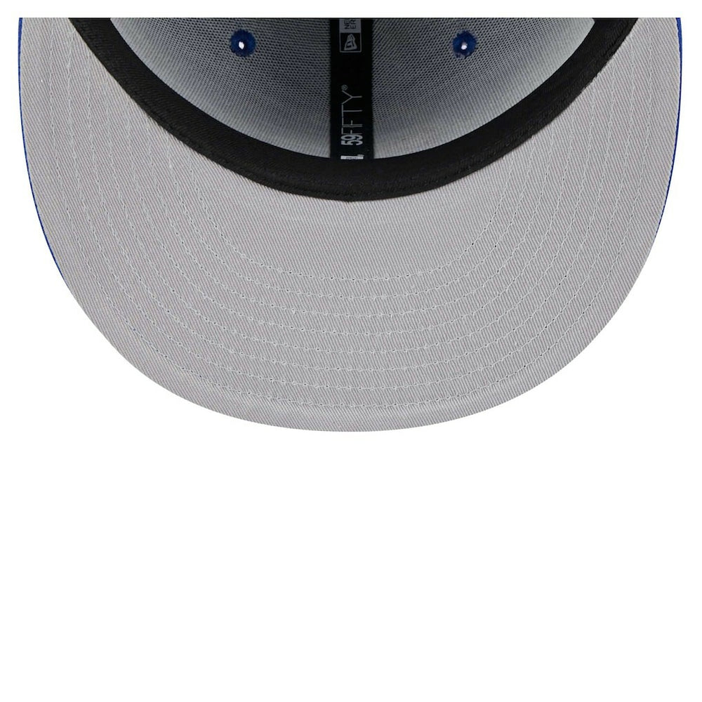 New Era Philadelphia 76ers Piped & Flocked 59Fifty Fitted Hat