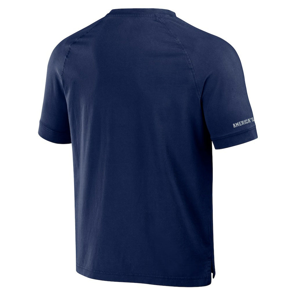 NFL x Darius Rucker Collection Washed Raglan Henley T-Shirt - Dallas Cowboys T-shirts