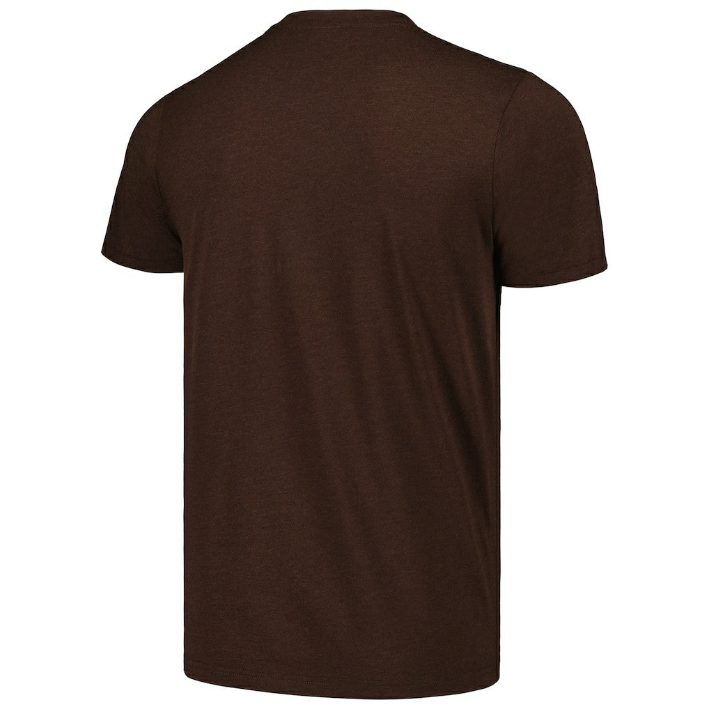 Myles Garrett  Homage Unisex Caricature Player Tri-Blend T-Shirt - Cleveland Browns T-shirts