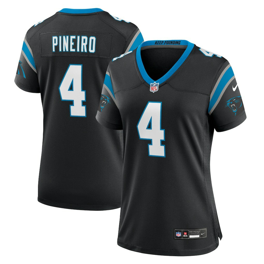 Eddy Pineiro  Women's Team Game Jersey - Carolina Panthers Jerseys