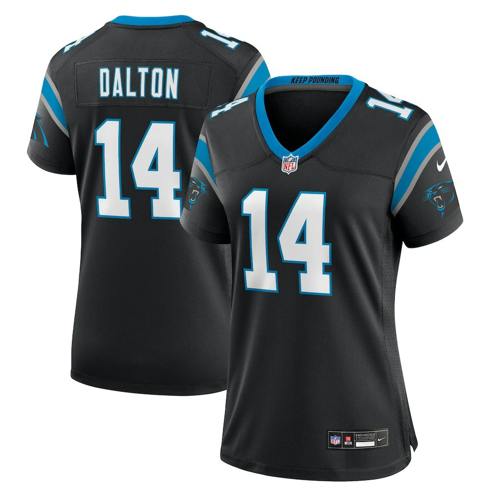 Andy Dalton  Women's Team Game Jersey - Carolina Panthers Jerseys