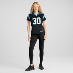 Chuba Hubbard  Women's Team Game Jersey - Carolina Panthers Jerseys