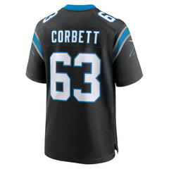 Austin Corbett  Team Game Jersey - Carolina Panthers Jerseys