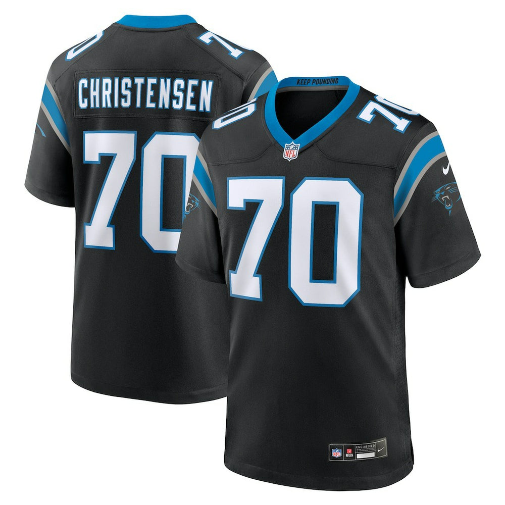 Brady Christensen  Team Game Jersey - Carolina Panthers Jerseys
