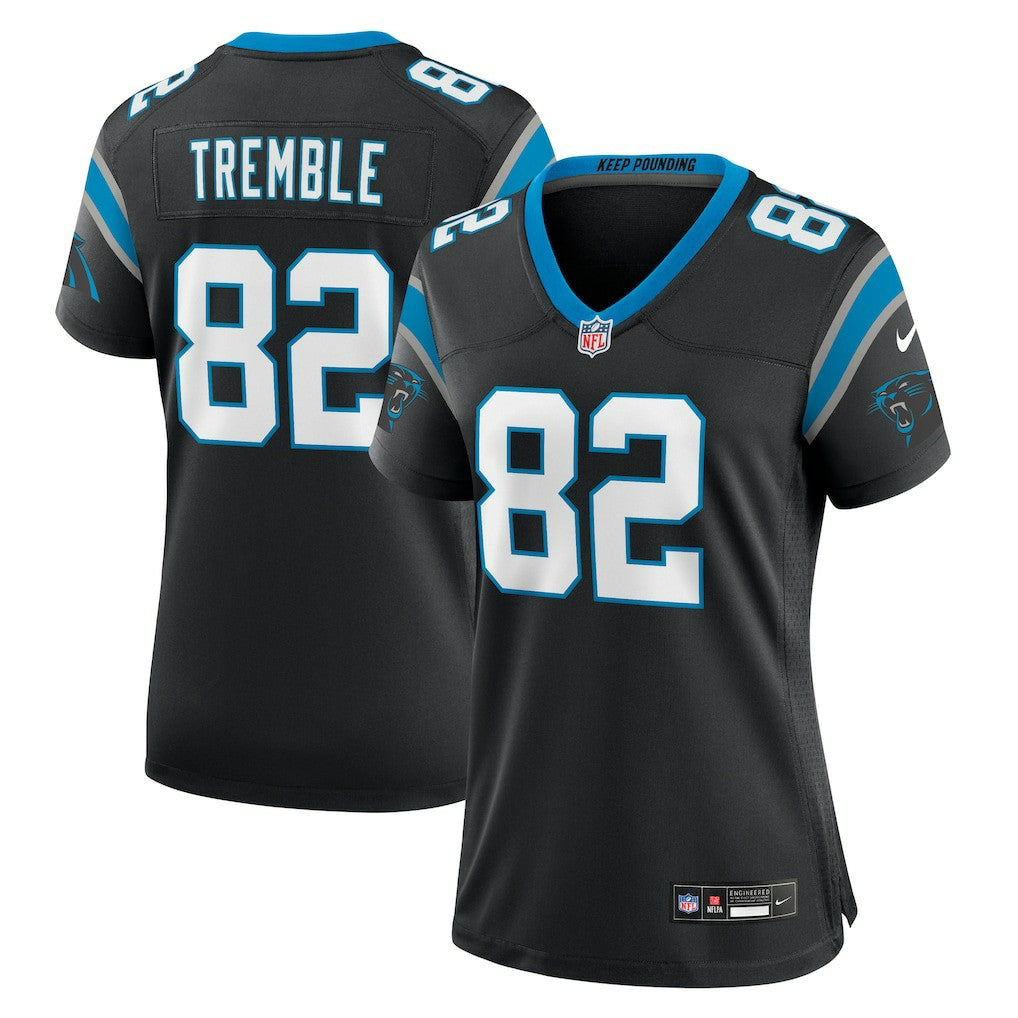Tommy Tremble  Women's Team Game Jersey - Carolina Panthers Jerseys