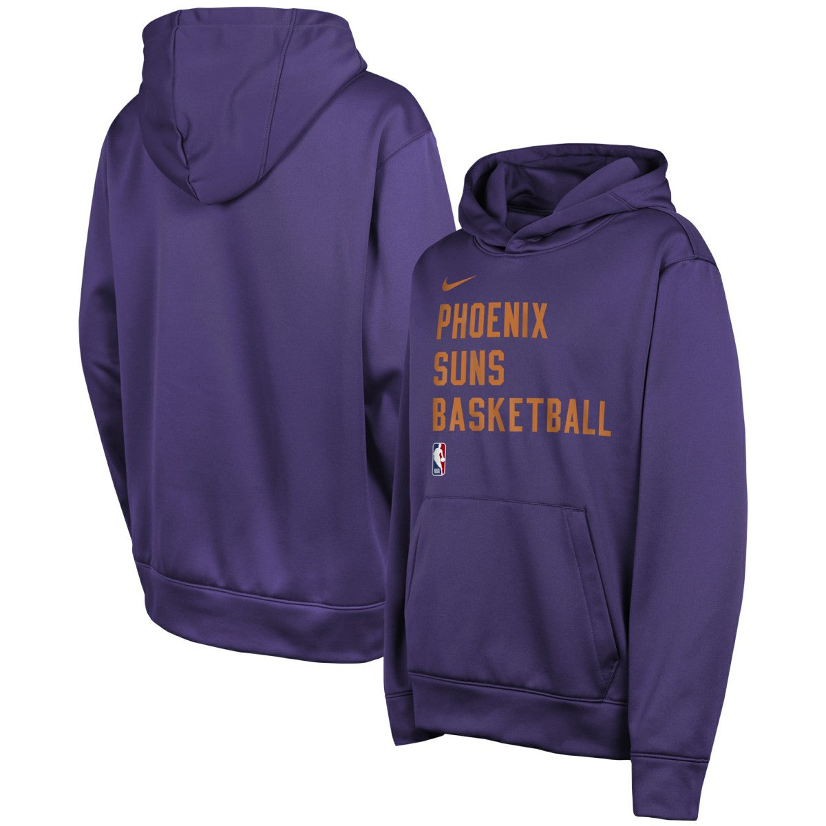 Nike Phoenix Suns Youth Spotlight Performance Pullover Hoodie