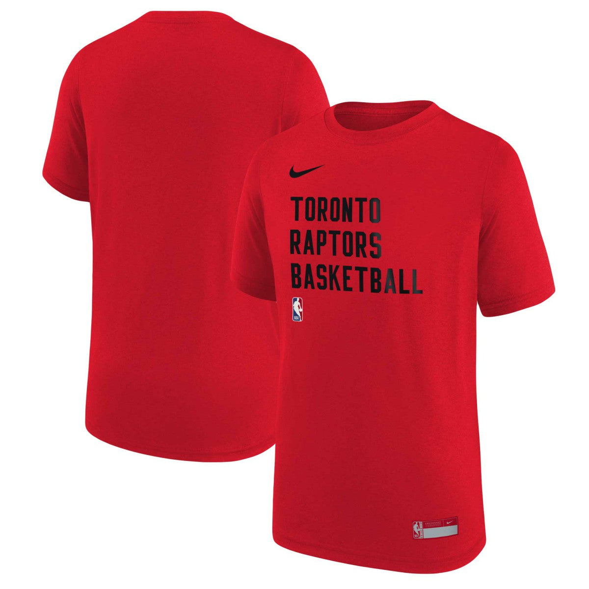 Nike Toronto Raptors Youth Essential Practice T-Shirt