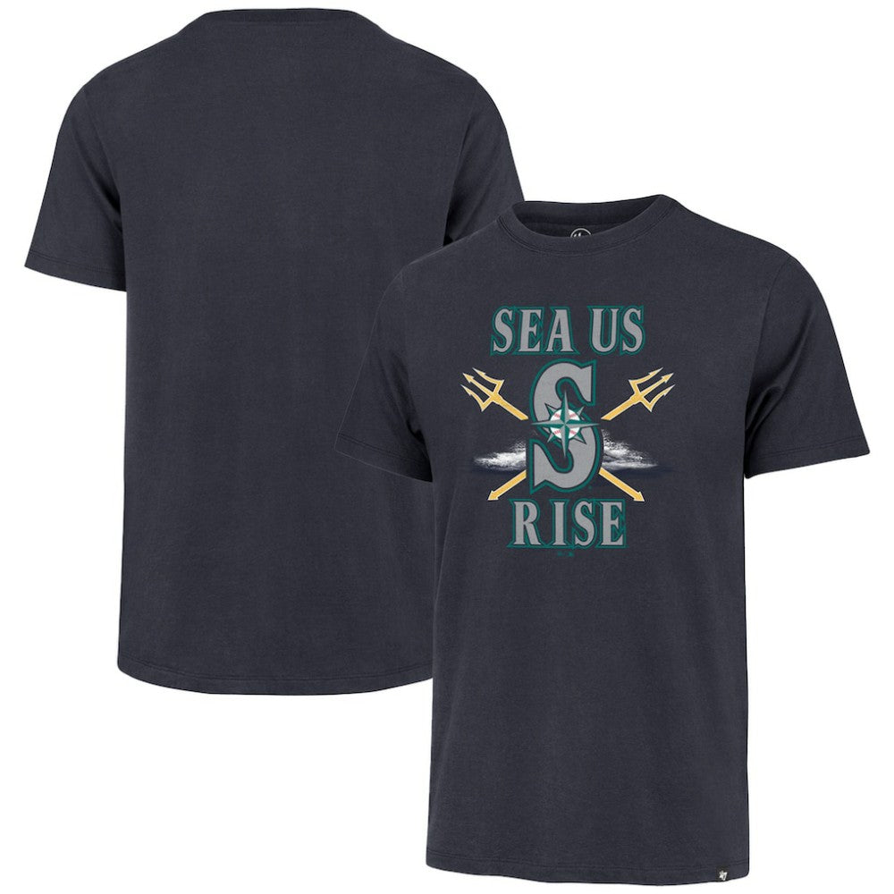 Navy Seattle Mariners '47 HR Celebration T-Shirt