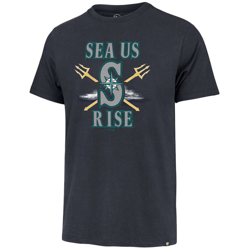 Navy Seattle Mariners '47 HR Celebration T-Shirt