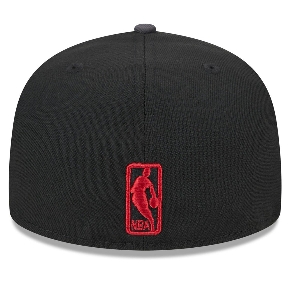New Era Miami Heat Rally Drive Checkerboard 59FIFTY Crown Fitted Hat