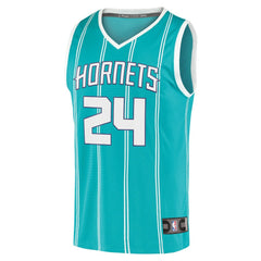 Fanatics Brandon Miller Charlotte Hornets Fast Break Replica Jersey