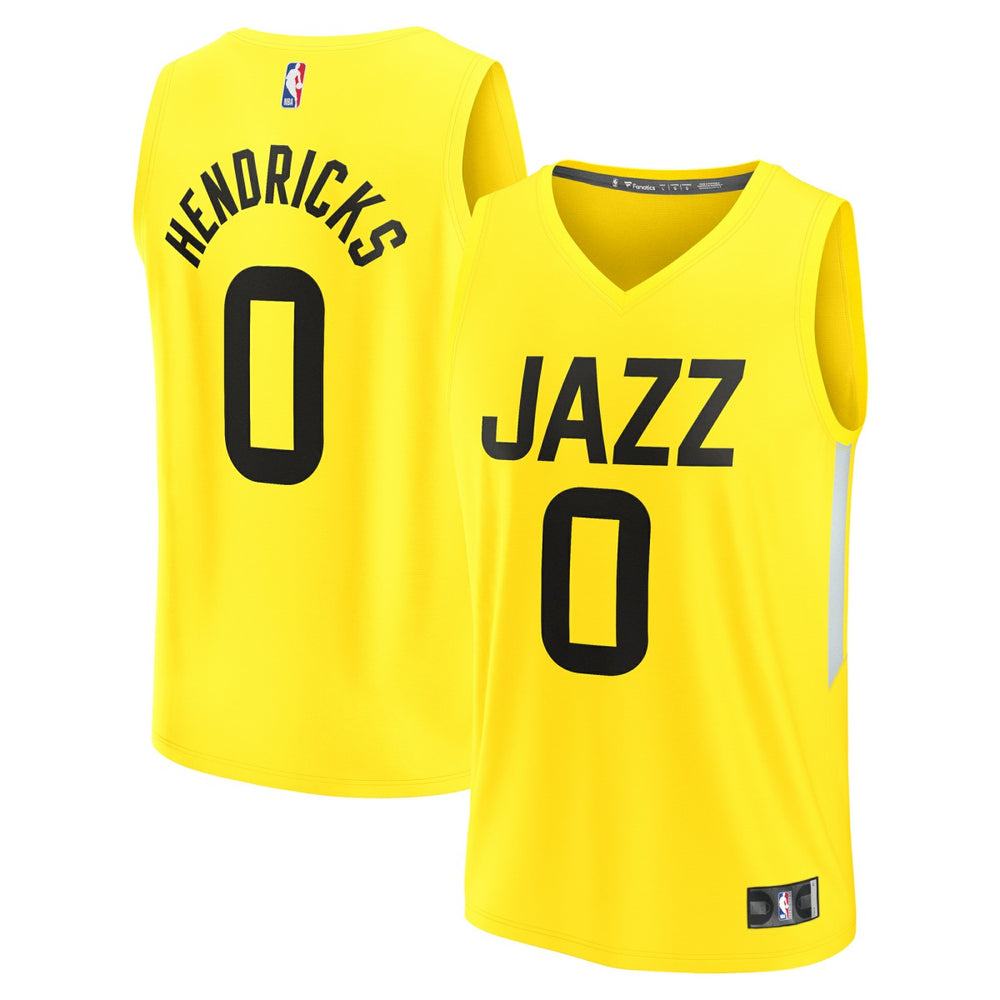 Fanatics Taylor Hendricks Utah Jazz Fast Break Replica Jersey