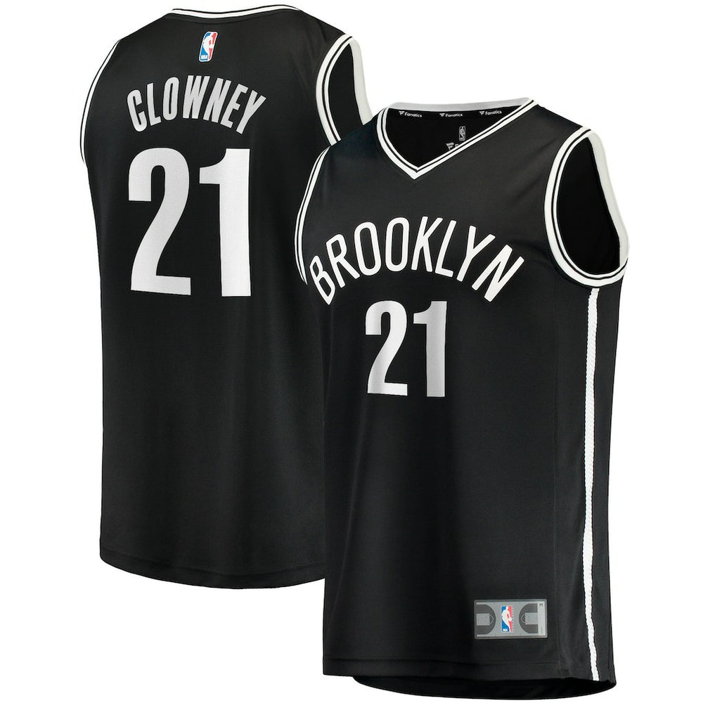 Fanatics Noah Clowney Brooklyn Nets Fast Break Replica Jersey
