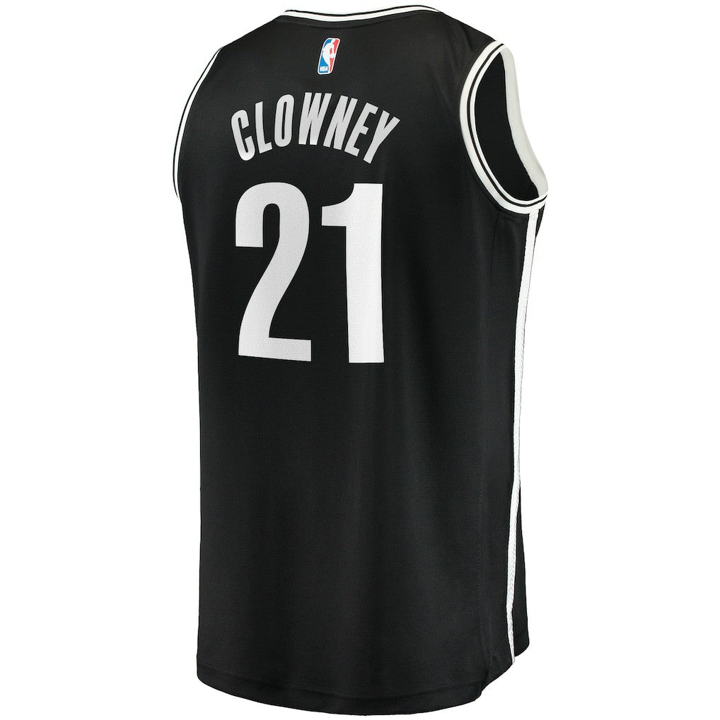Fanatics Noah Clowney Brooklyn Nets Youth Fast Break Replica Jersey