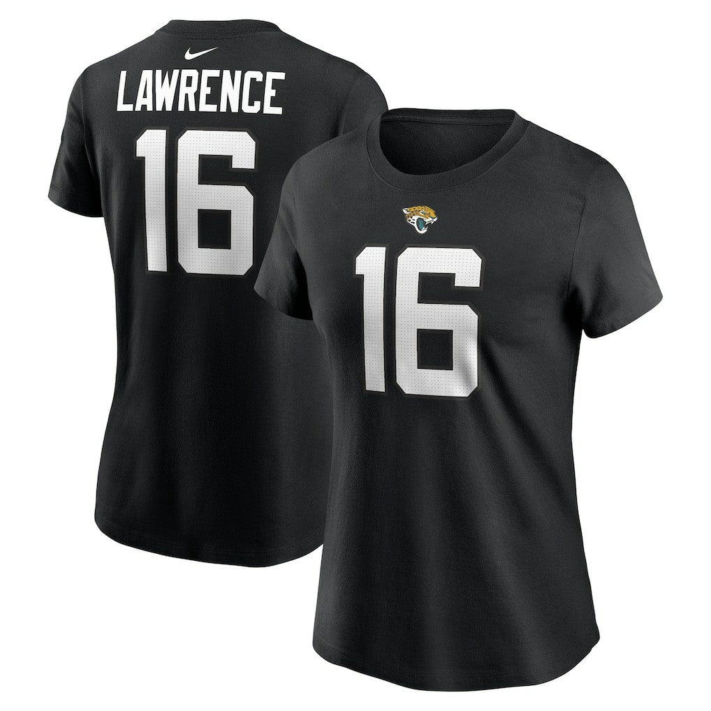 Trevor Lawrence  Women's Player Name & Number T-Shirt - Jacksonville Jaguars T-shirts
