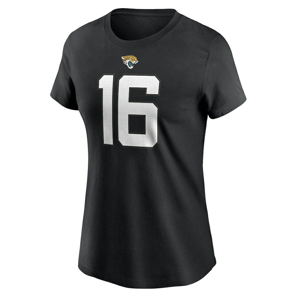 Trevor Lawrence  Women's Player Name & Number T-Shirt - Jacksonville Jaguars T-shirts