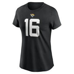 Trevor Lawrence  Women's Player Name & Number T-Shirt - Jacksonville Jaguars T-shirts