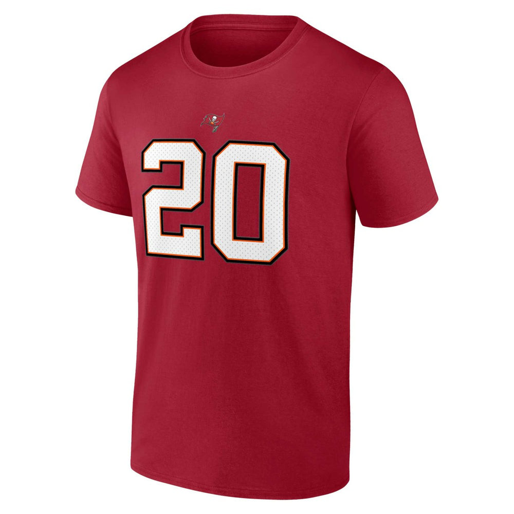 Ronde Barber  Retired Player Icon Name & Number T-Shirt - Tampa Bay Buccaneers T-shirts