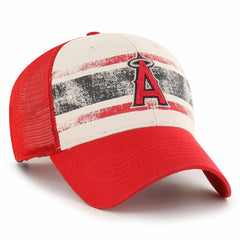 Cream/Red Los Angeles Angels '47 Breakout MVP Trucker Adjustable Hat