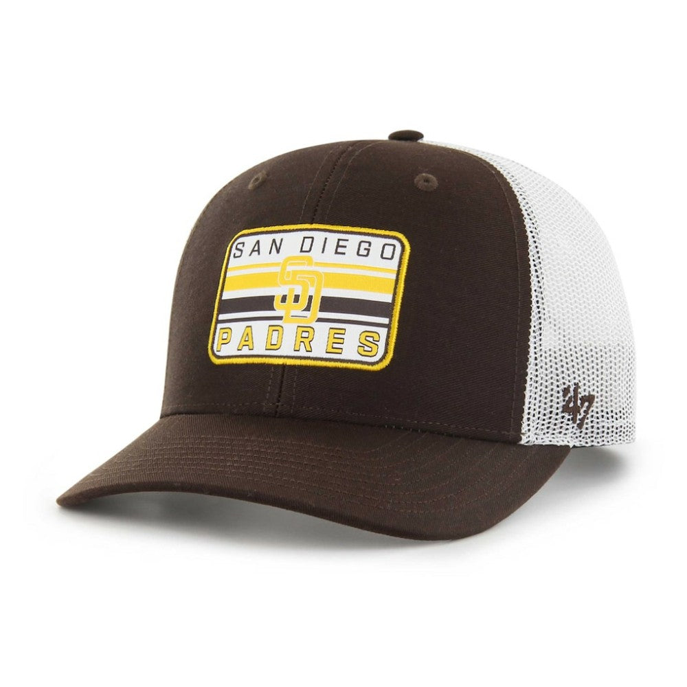 Brown San Diego Padres '47 Drifter Trucker Adjustable Hat