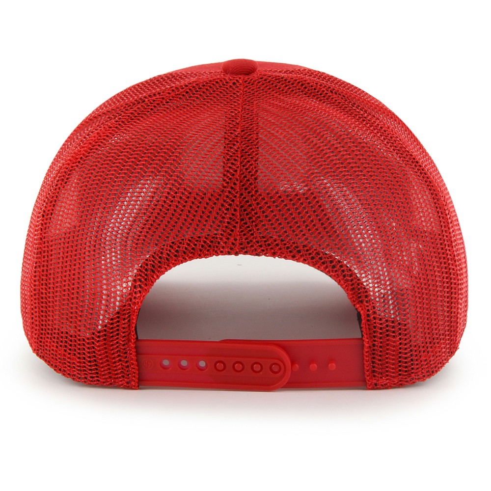 Red Los Angeles Angels '47 Unveil Trucker Adjustable Hat