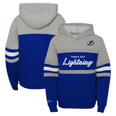NHL Tampa Bay Lightning Mitchell & Ness Youth Head Coach Pullover Hoodie