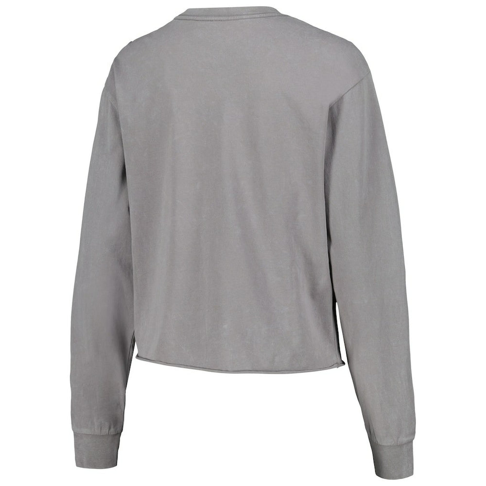 Chicago Bulls The Wild Collective Women's Band Cropped Long Sleeve T-Shirt sale