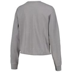 Chicago Bulls The Wild Collective Women's Band Cropped Long Sleeve T-Shirt sale