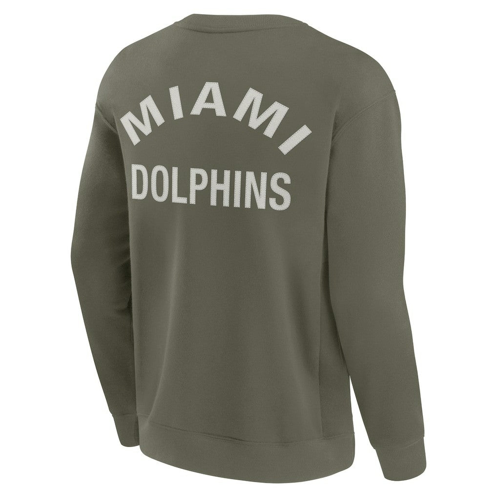 Unisex Elements Super Soft Pullover Sweatshirt - Miami Dolphins Pullover