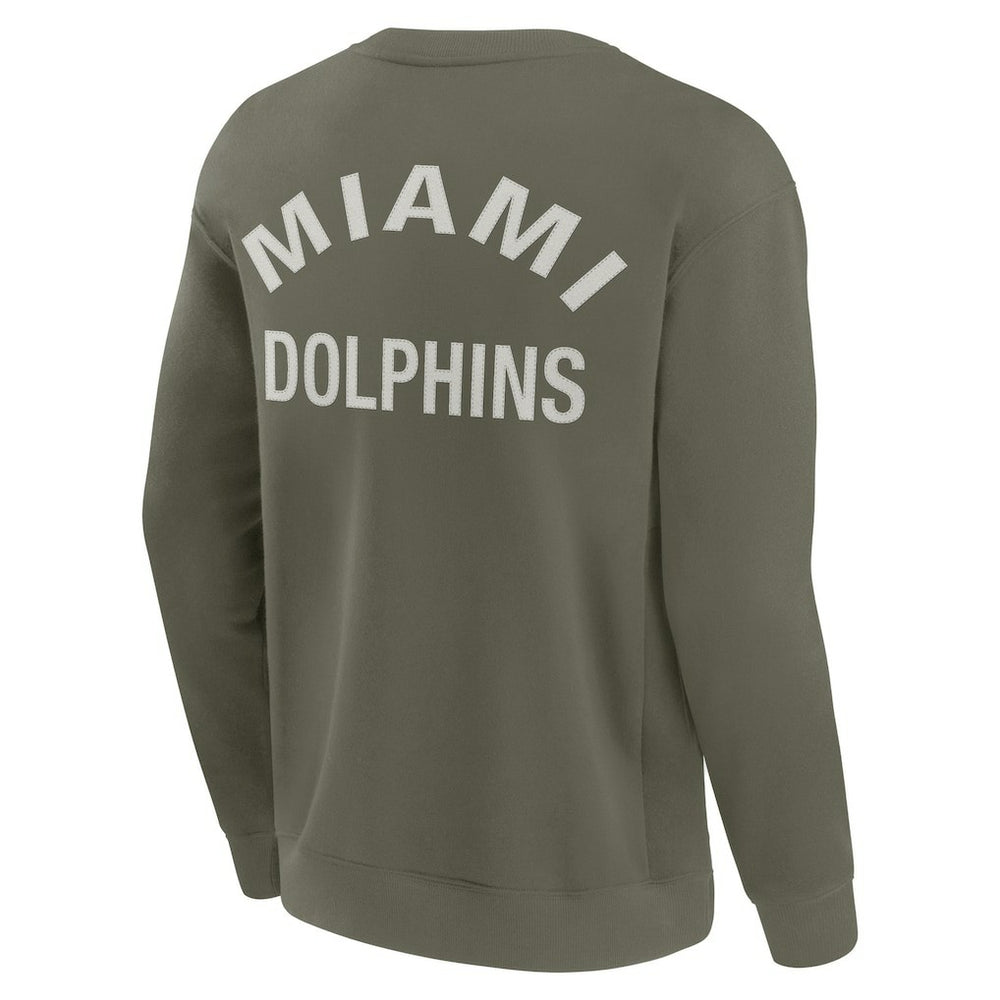 Unisex Elements Super Soft Pullover Sweatshirt - Miami Dolphins Pullover
