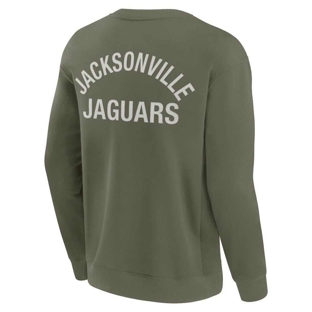 Unisex Elements Super Soft Pullover Sweatshirt - Jacksonville Jaguars Pullover