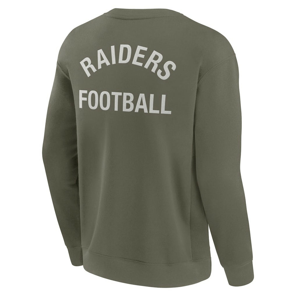 Unisex Elements Super Soft Pullover Sweatshirt - Las Vegas Raiders Pullover