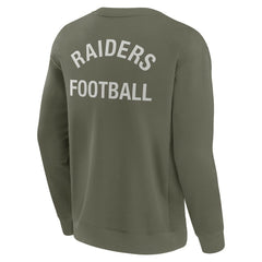 Unisex Elements Super Soft Pullover Sweatshirt - Las Vegas Raiders Pullover