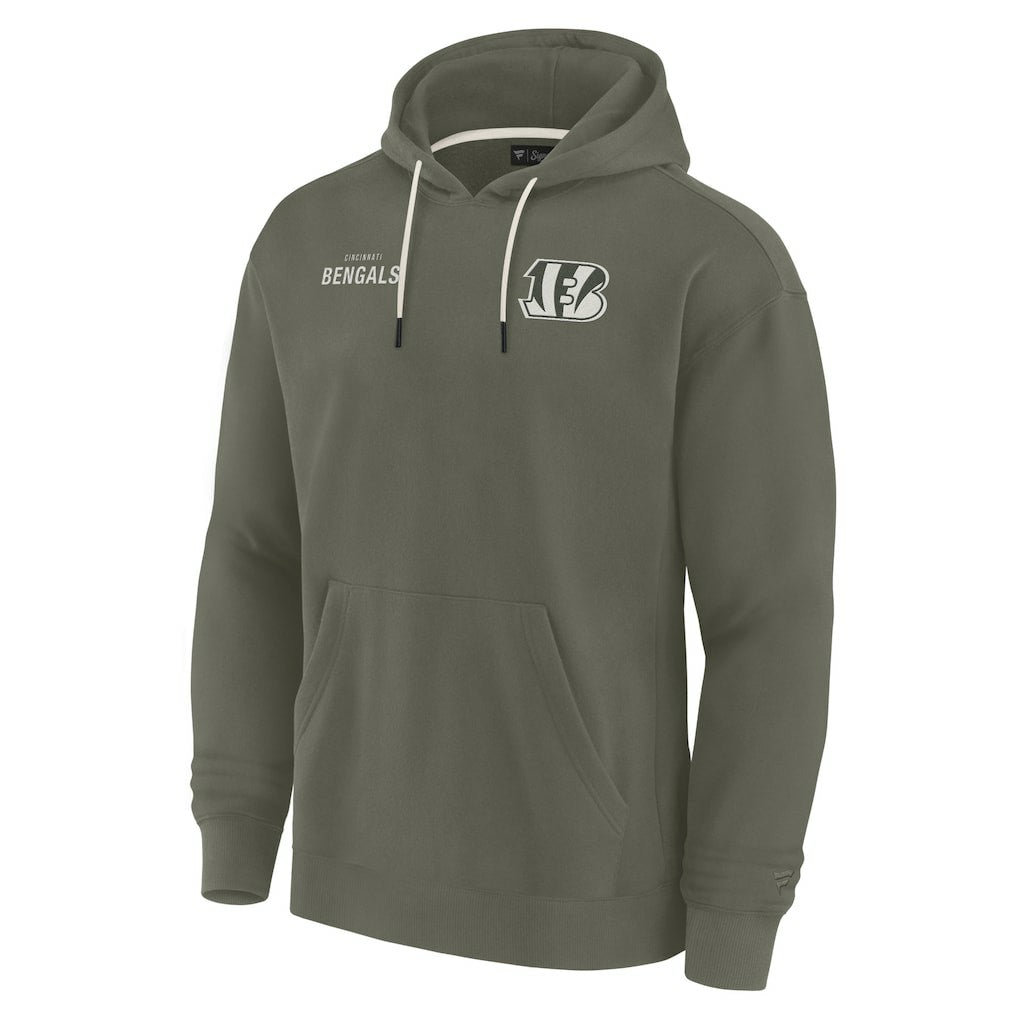 Unisex Elements Super Soft Fleece Pullover Hoodie - Cincinnati Bengals Hoodies