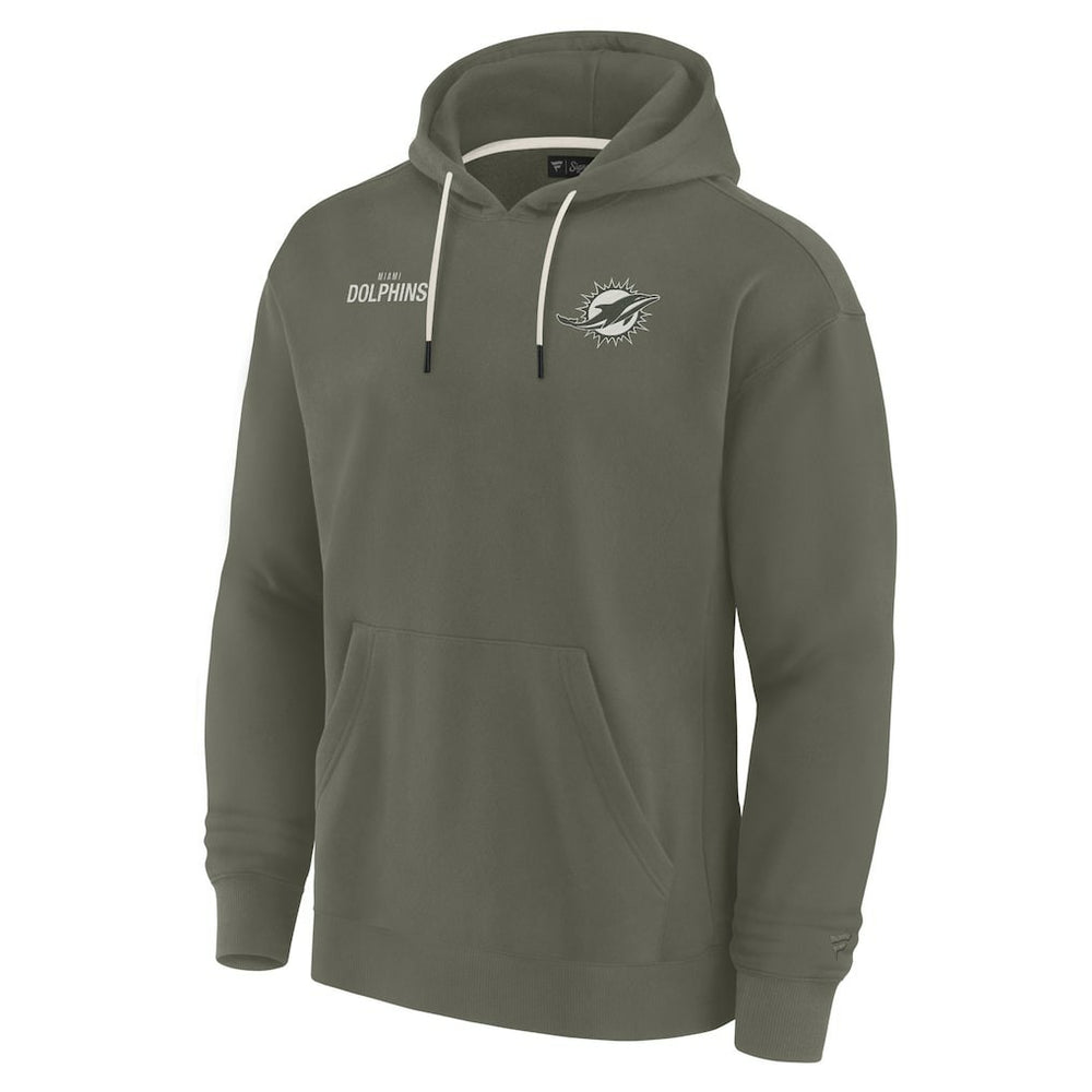 Unisex Elements Super Soft Fleece Pullover Hoodie - Miami Dolphins Hoodies