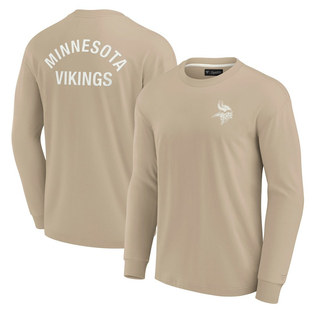 Unisex Elements Super Soft Long Sleeve T-Shirt - Minnesota Vikings T-shirts