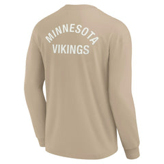 Unisex Elements Super Soft Long Sleeve T-Shirt - Minnesota Vikings T-shirts